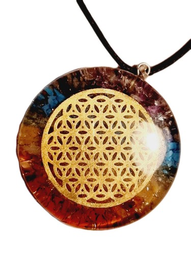 Runder chakra orgon - 7,