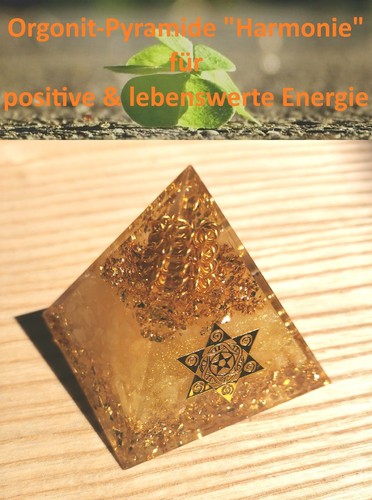 Orgonit pyramide harmonie - orgonit,