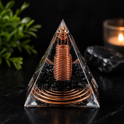Orgon pyramide kupferspule - pyramide,