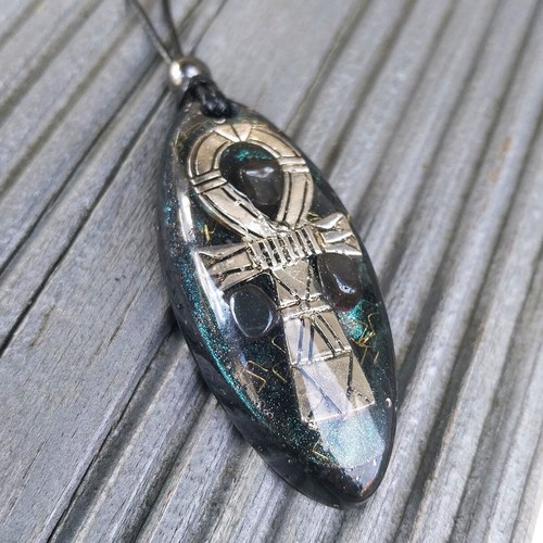 Orgonit anhänger anch - anch, (ankh)