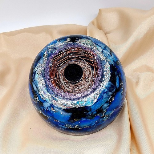 Orgonit kuppel blau - kuppel, (k8)