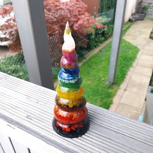 Orgonit spirale einhorn - orgonit,