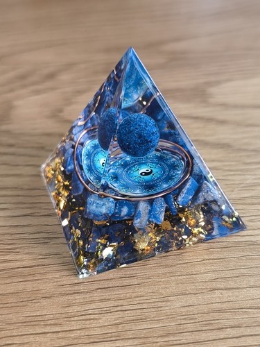 Orgonit pyramide yingyang - orgonit,